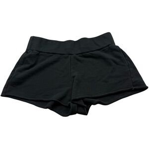 Free People FP Movement‎ Women’s L Black Cotton Terry Lounge Shorts